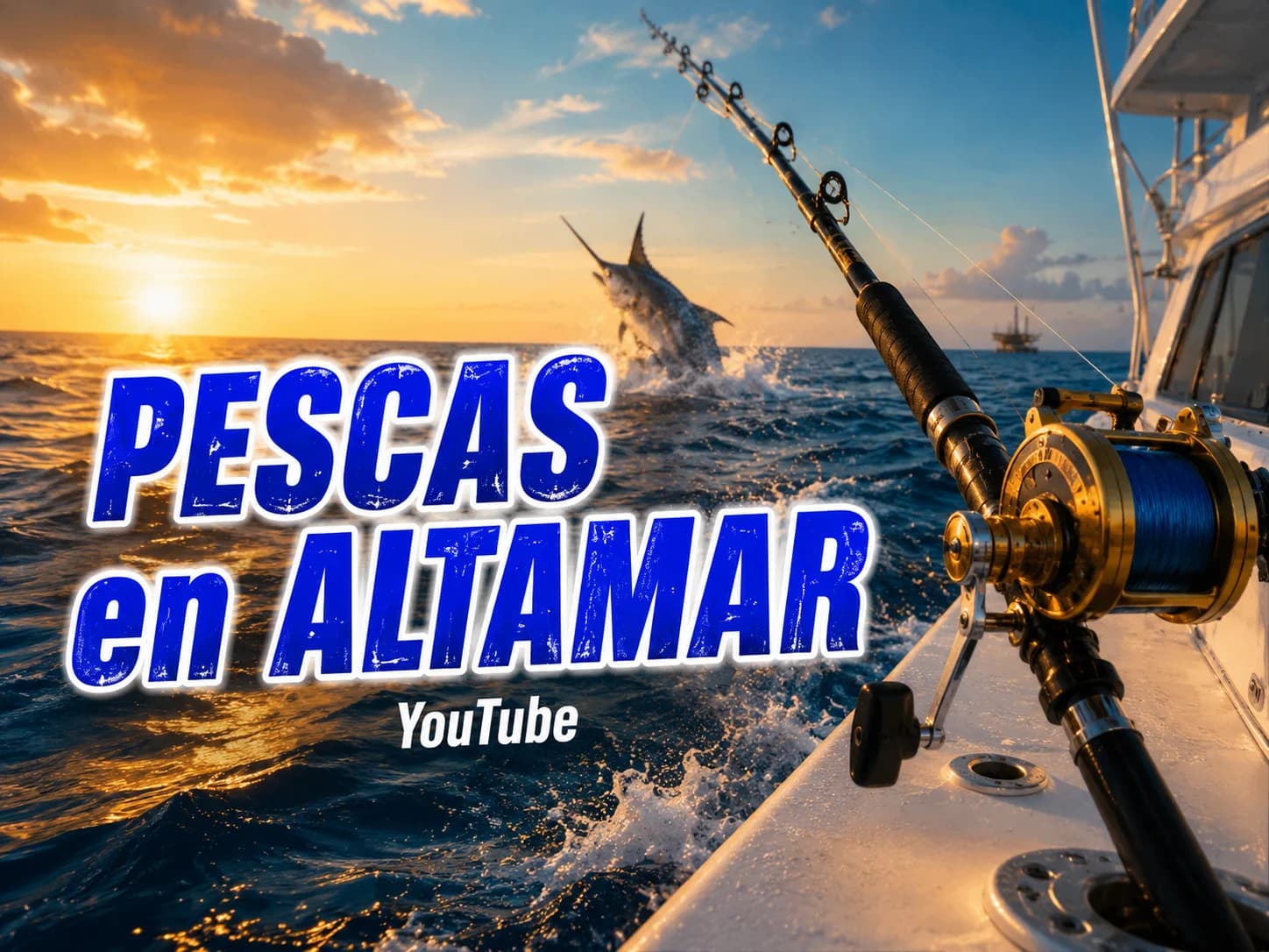 Carretes de pesca frente al mar
